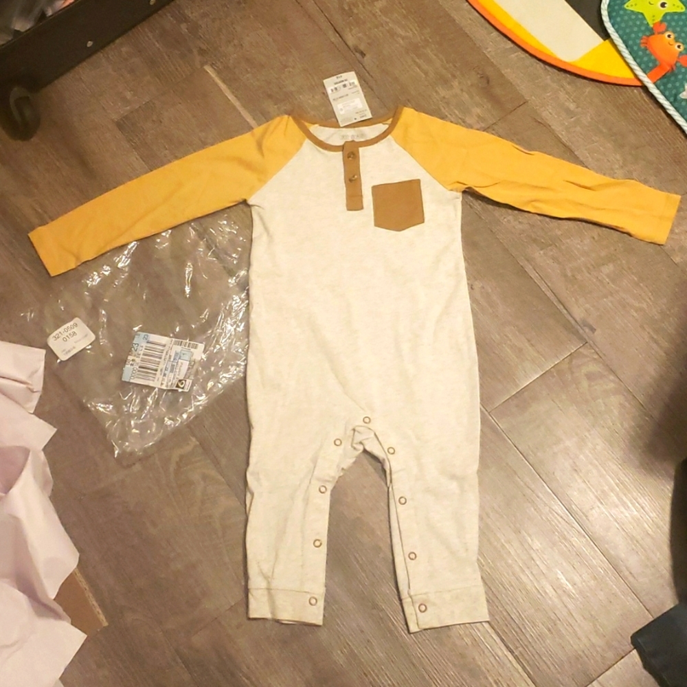 yellow bodysuit